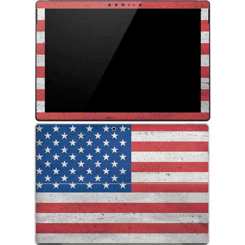 American Flag Distressed Surface Pro 4 Skin